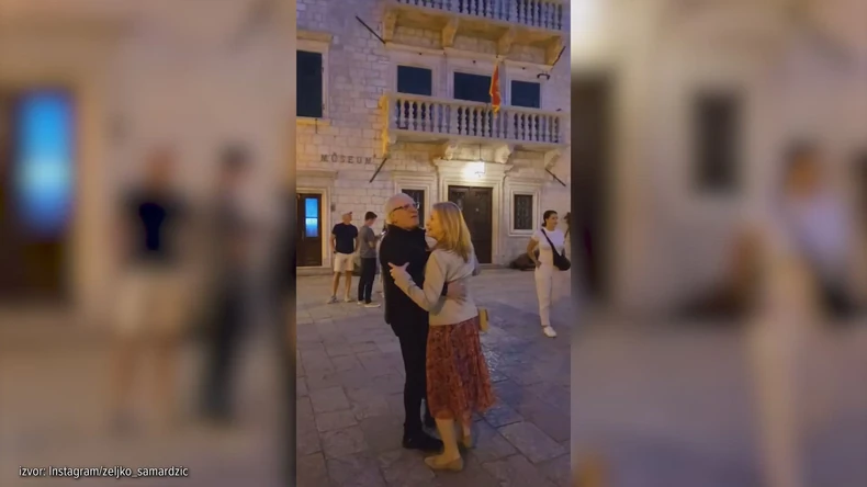 Željko Samardžić sa suprugom