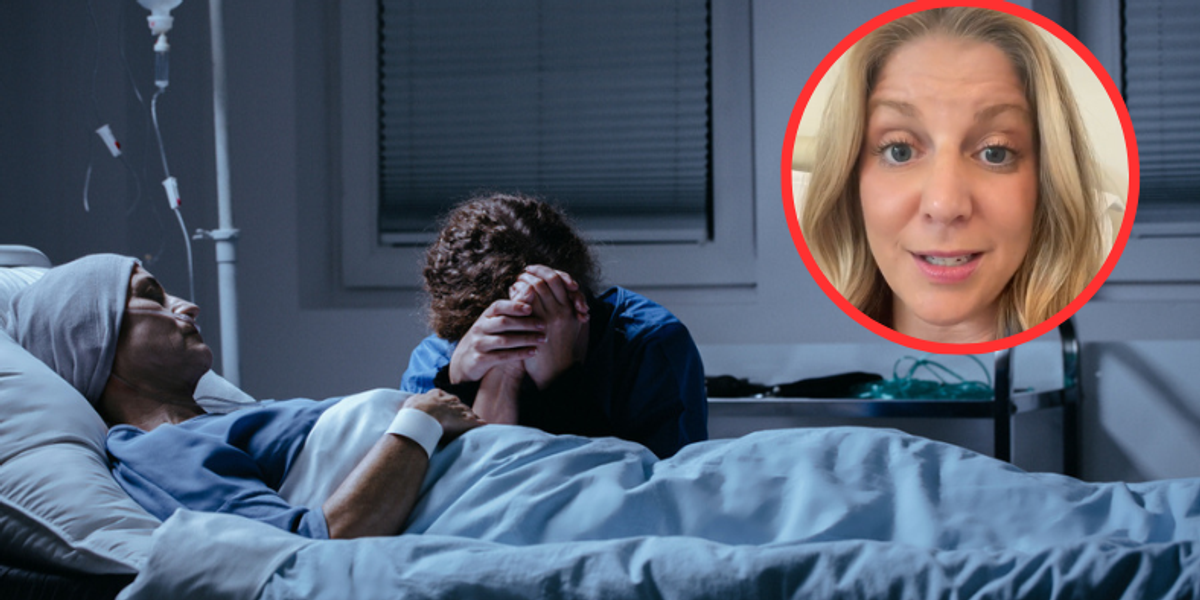 Pielęgniarka zdradza, co chorzy pacjenci widzą przed śmiercią