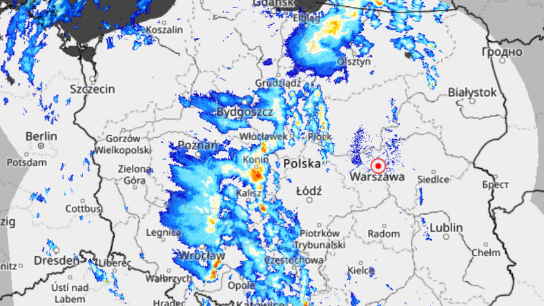 Gdzie Jest Burza Nawalnice Nad Polska Prognoza Relacja Na Zywo Wiadomosci