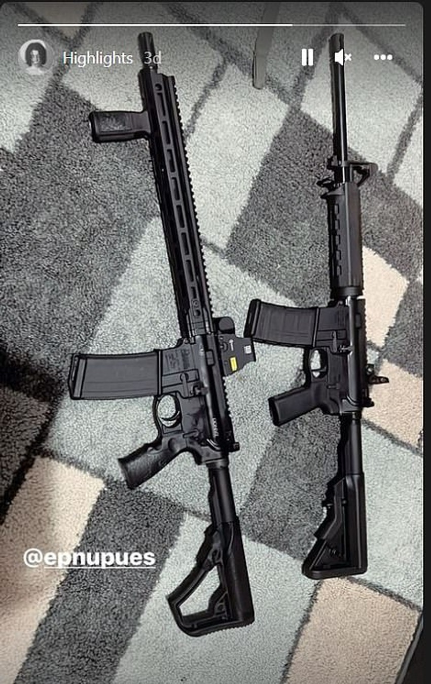 Oružje napadača iz Teksasa