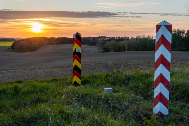 Polska - Niemcy, słupy graniczne