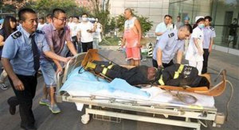 Death toll in Tianjin blasts rises to 44 - Xinhua