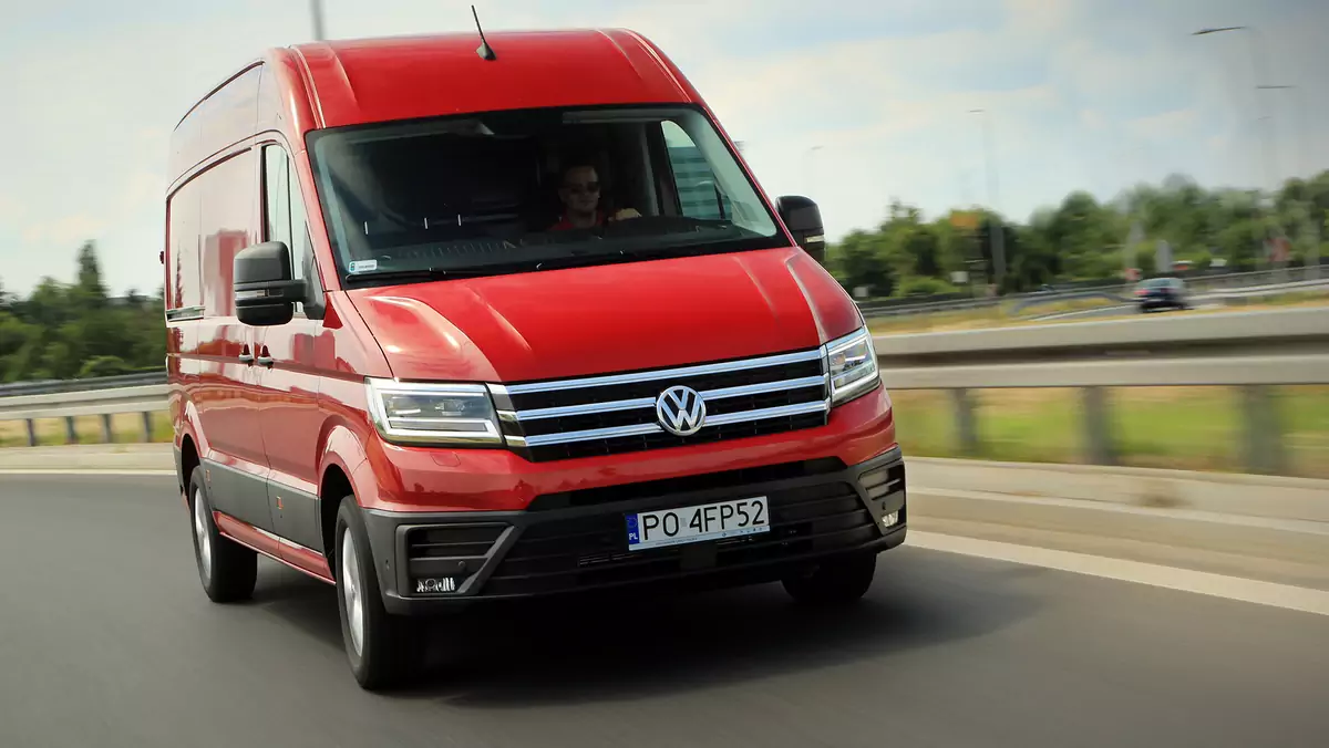 Volkswagen Crafter 35 - dostawcza ekstraklasa