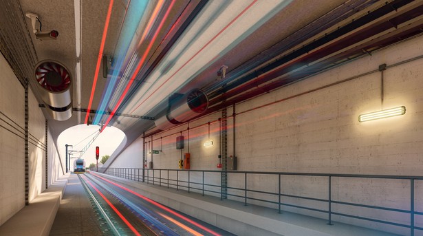 projekt tunelu, Łódź