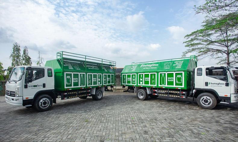 Beta Glass Cullet Truck