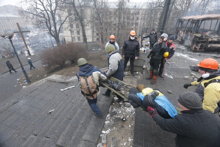 Dziś Dzień Niebiańskiej Sotni na Ukrainie - tak było rok temu