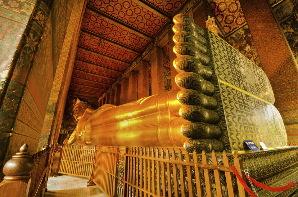 21. Wat Pho w Bangkoku, Tajlandia