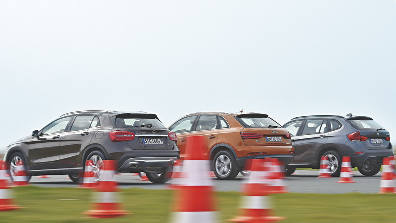 Audi Q3, BMW X1, Mercedes GLA