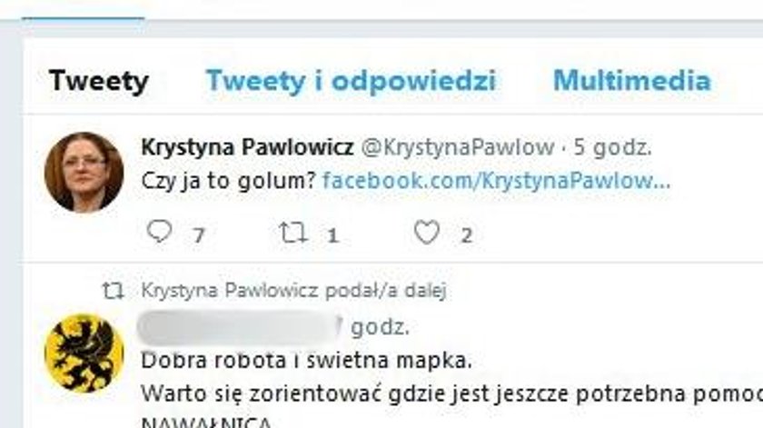 Kto podszywa się pod poseł Pawłowicz?