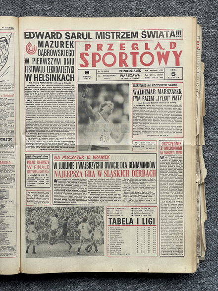 "Przegląd Sportowy" z 8 sierpnia 1983 r.