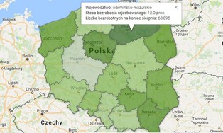 Bezrobocie w sierpniu ani nie wzrosło, ani nie zmalało. Kolejny miesiąc bez zmian