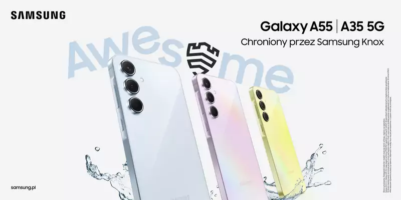 Galaxy A55 5G oraz A35 5G