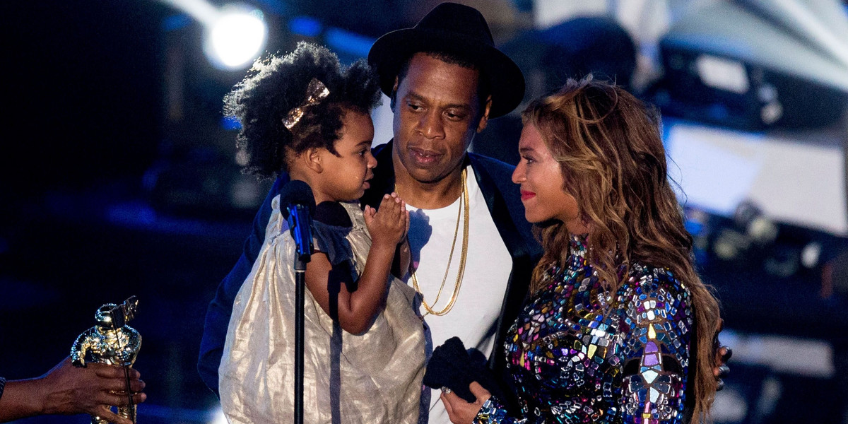 Beyonce, Jay-Z i Blue Ivy na MTV Video Music Awards