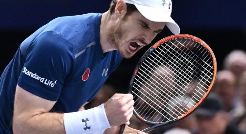 Britain's Andy Murray is the new world number one