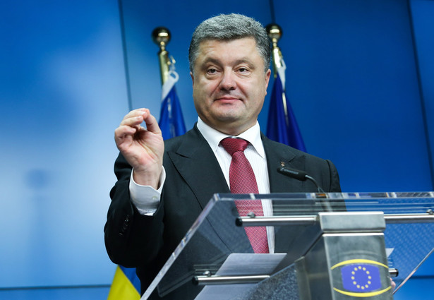 Prezydent Ukrainy Petro Poroszenko. Fot. EPA/JULIEN WARNAND/PAP/EPA