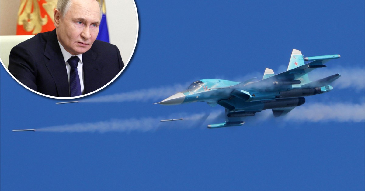 Zestrzelony bombowiec Su-34 runął na ziemię. To cios w rosyjską machinę wojenną