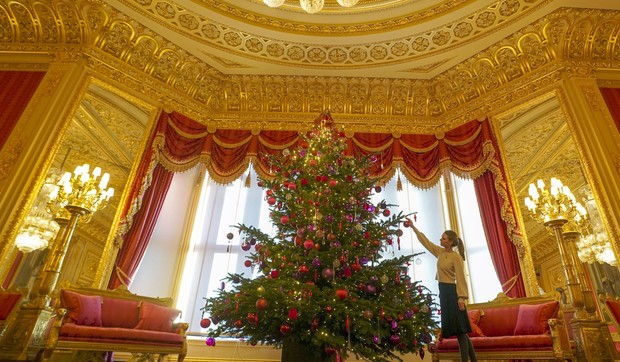 Zamak Vindzor Božićna jelka foto Steve Parsons  PA Images  Profimedia