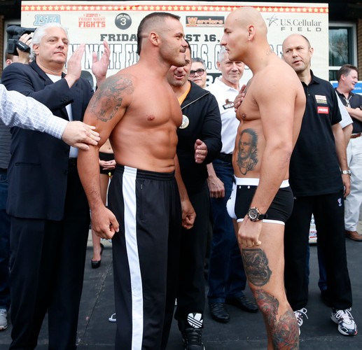 Szpilka i Mollo stanęli na wadze