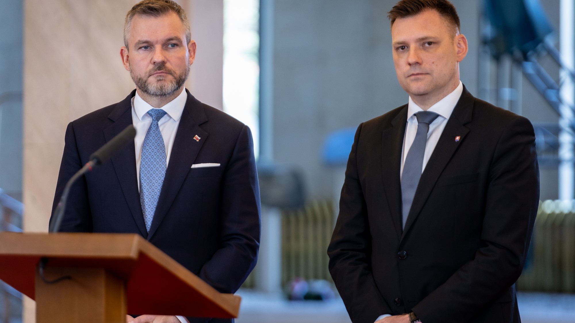 Peter Pellegrini a Tomáš Taraba