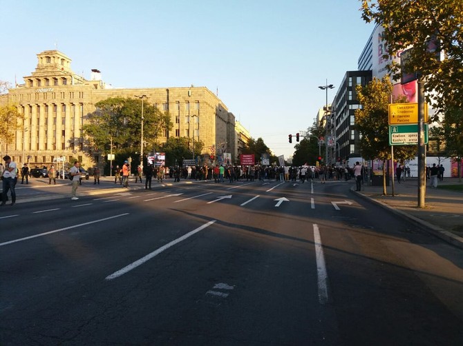 Ubrzo su ovim putem prošetali učesnici Parade ponosa