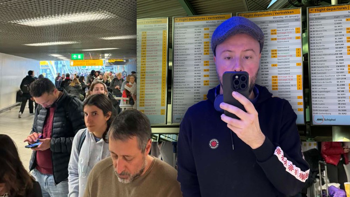 Haos na aerodromu Shiphol u Holandiji