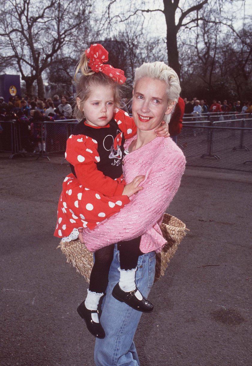 Paula Yates i Peaches Geldof