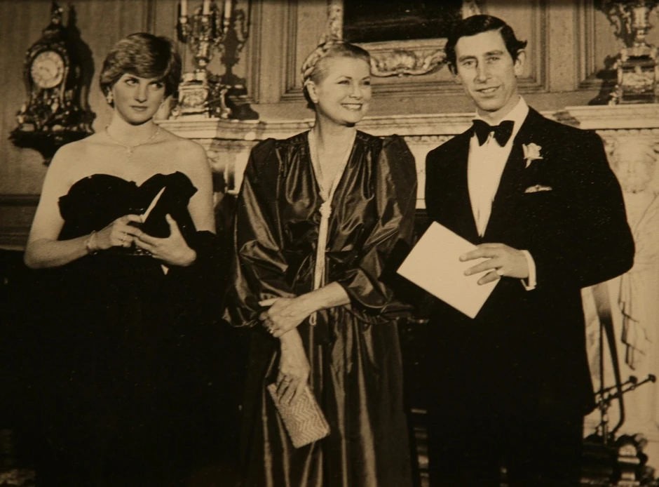 Princeza Dajana, Grejs Keli i princ Čarls u Monaku