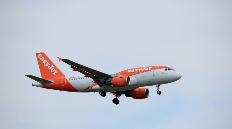 Magyar rendőrök rohamoztak meg egy EasyJet repülőgépet a budapesti repülőtéren, mert furcsán, agresszíven viselkedett egy brit férfi/ Fotó: Northfoto