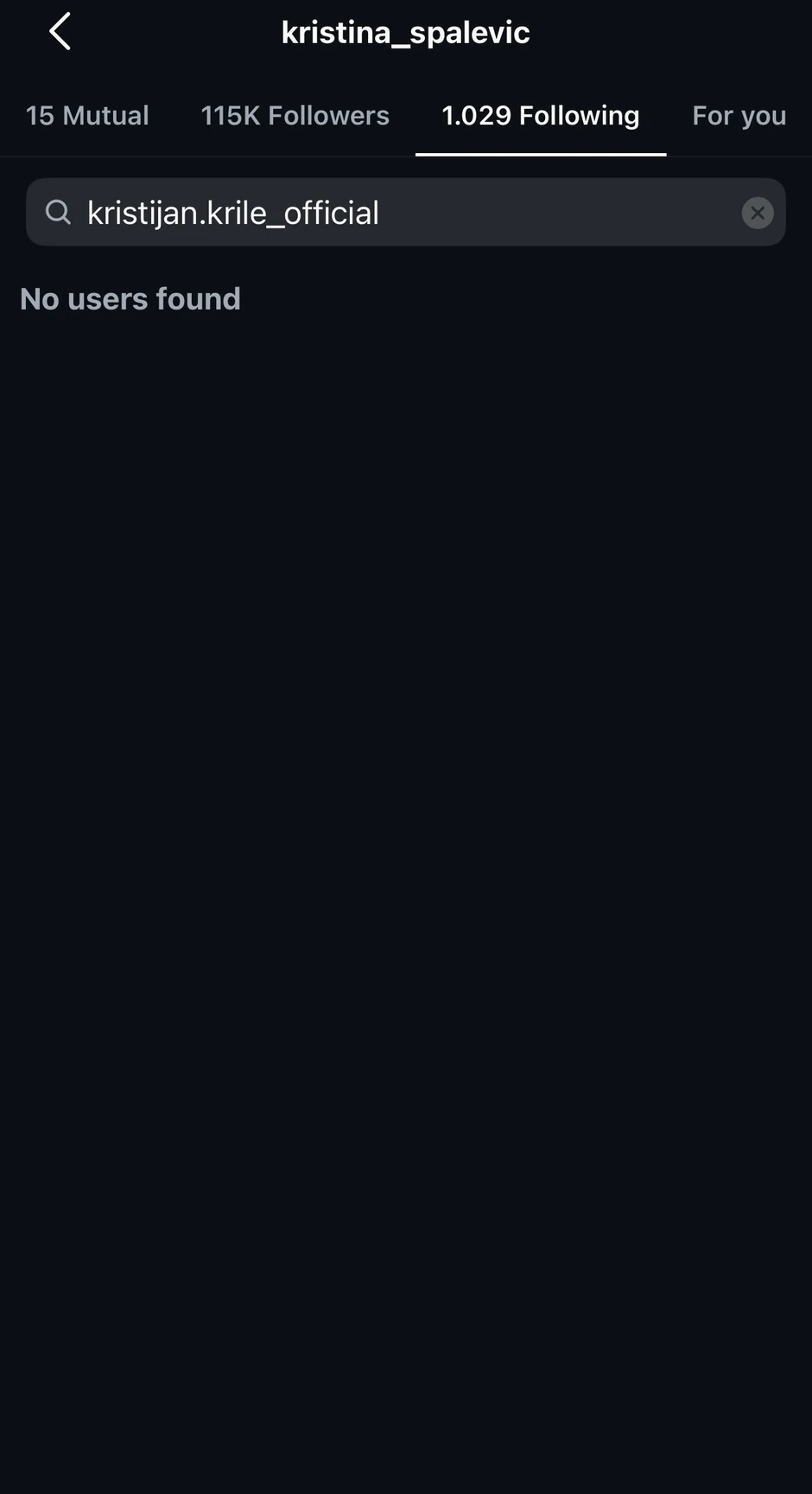 Kristijan i Kristina se otpratili sa Instagrama