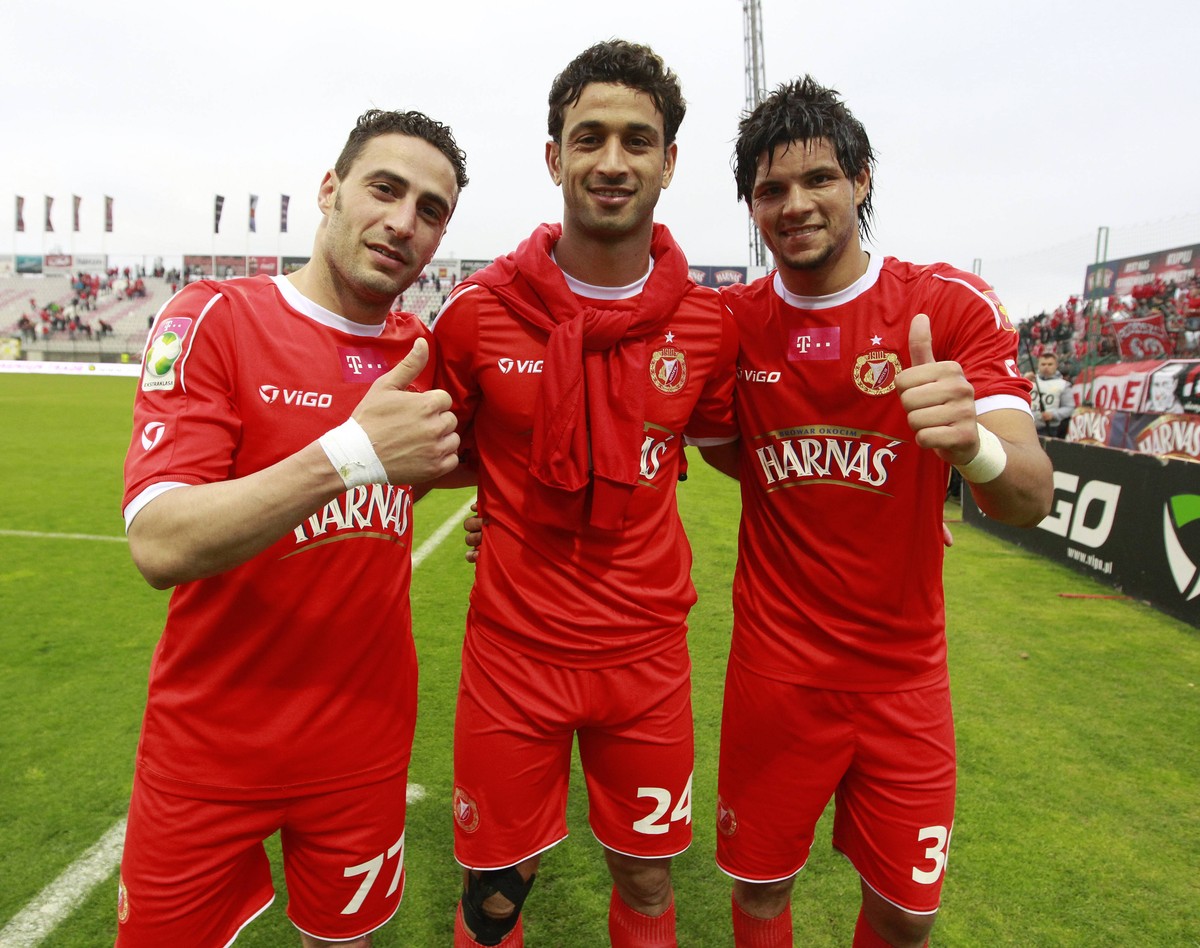 Piłkarze Widzewa Łódź