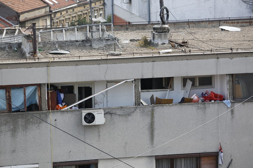 Zgrada u Smederevu nakon eksplozije