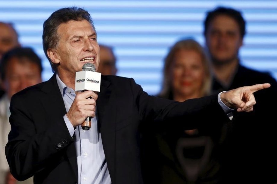 Argentine President Mauricio Macri.