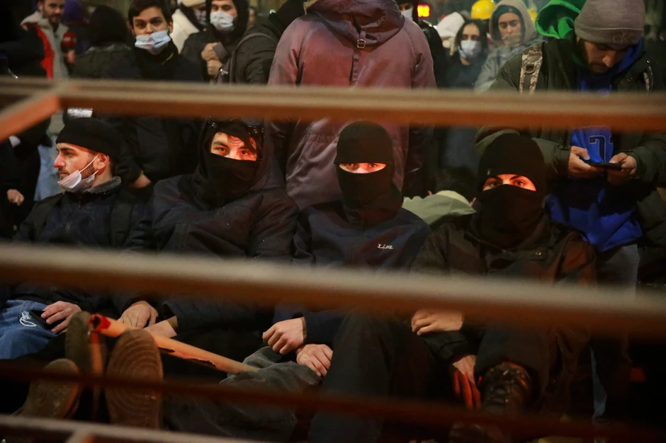 Protesti u Tbilisiju, Gruzija, 3. decembra