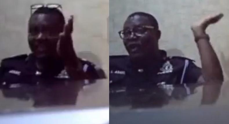 New video of Supt. Asare on getting rid of IGP Dampare before August emerges