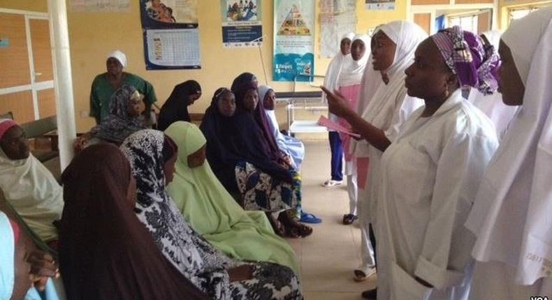 Nurses attending the patients in Kaduna, Nigeria 