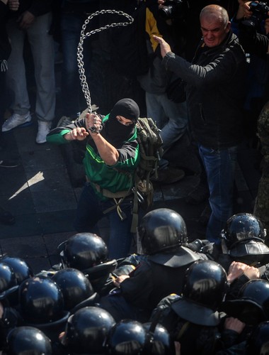 Marsze z okazji 72. rocznicy utworzenia Ukraińskiej Powstańczej Armii (UPA)
