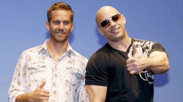 Paul Walker (balra) és Vin Diesel jó barátok voltak