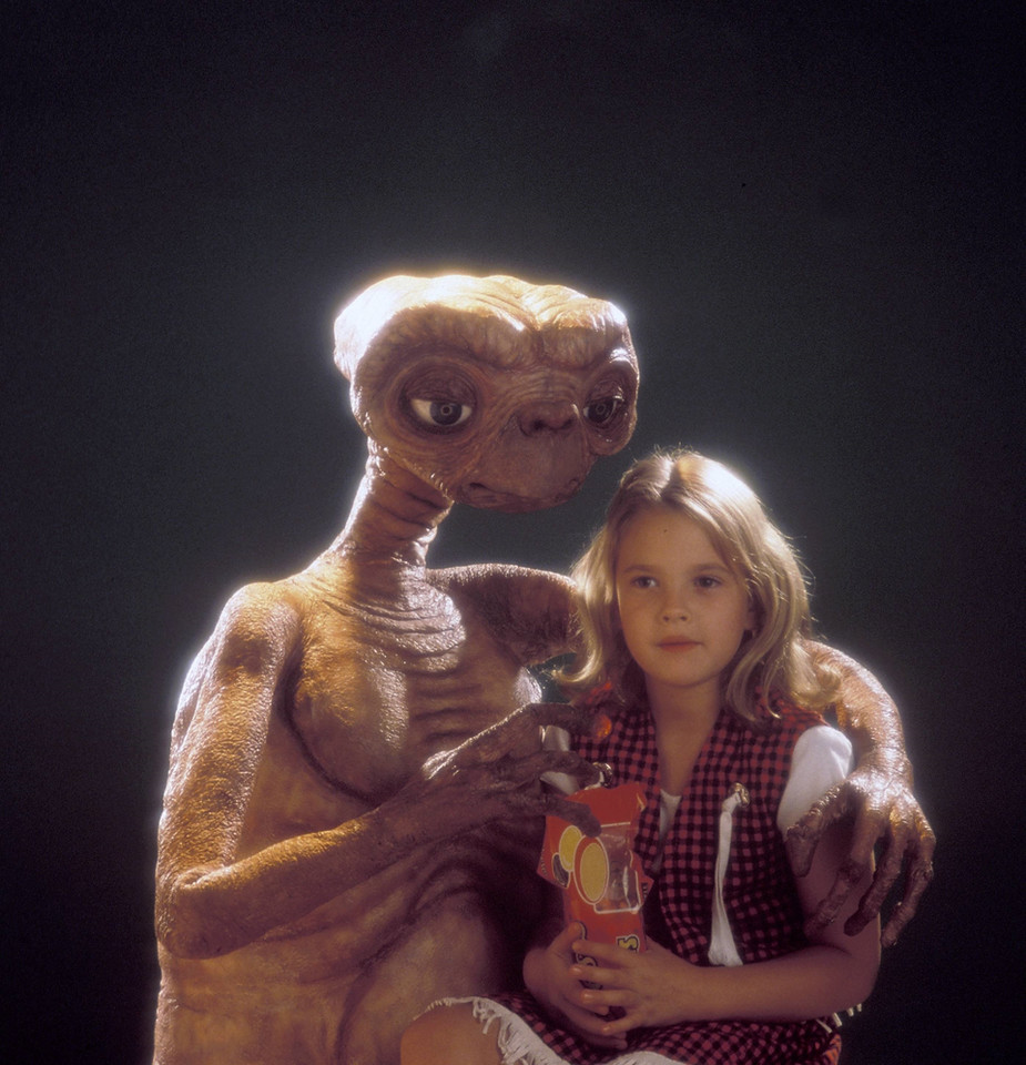 Drew Barrymore (kadr z filmu "E.T.")