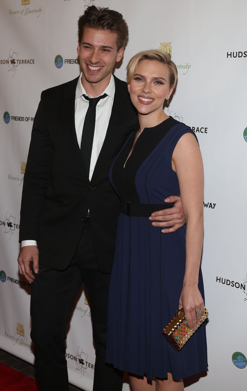 Scarlett Johansson i jej brat, Hunter Johansson