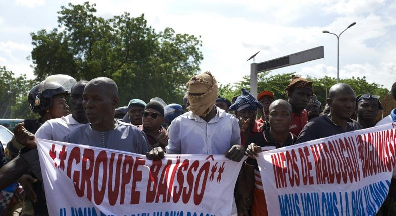 Protest: Mali's mounting security problems are spurring public anger