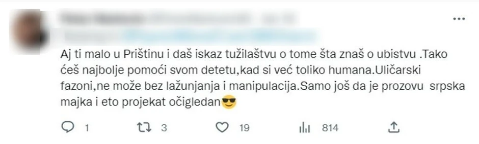 Tviteraši napali Milenu Ivanović 