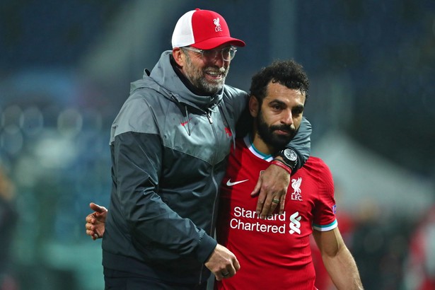 Juergen Klopp i Mohamed Salah