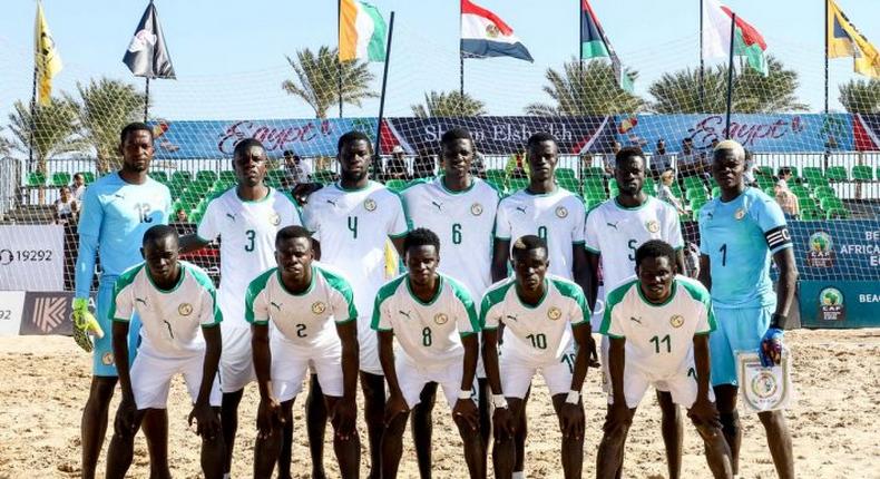 Beach soccer senegal