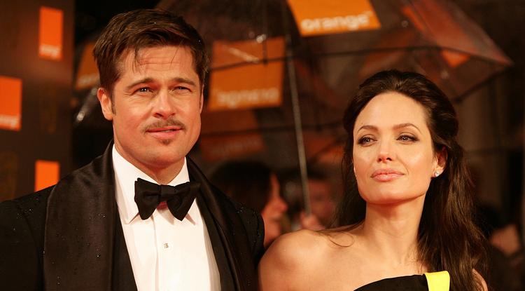 Brad Pitt Angelina Jolie hat gyereket neveltek együtt, de... Fotó: Northfoto