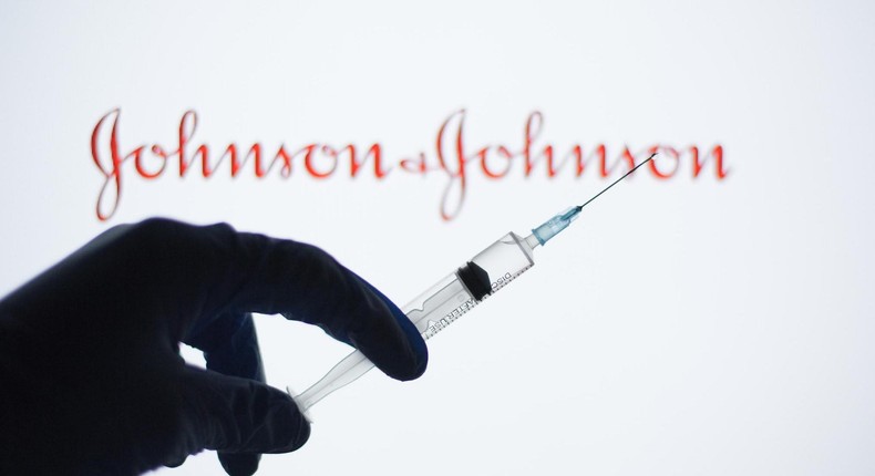 Johnson & Johnson's coronavirus vaccine is delivered as a single shot, while both Pfizer and Moderna's require two jabs.
