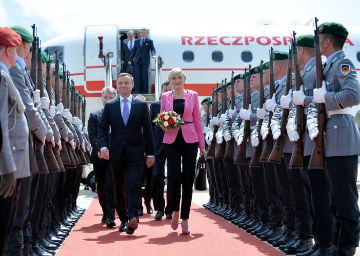 Wizyta prezydenta RP Andrzeja Dudy z małżonką w Republice Federalnej Niemiec