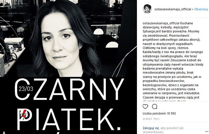 Czarny piątek - Maja Ostaszewska