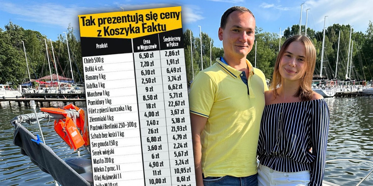 Oto mazurski koszyk Faktu. Chcesz parówki na śniadanie? Możesz się zdziwić