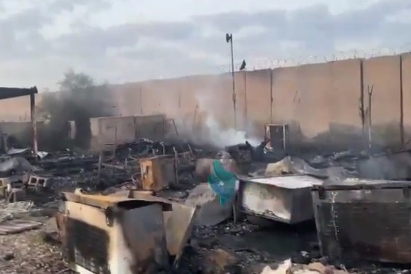 KLJUČA NA BLISKOM ISTOKU  Vazdušni napad u Iraku: Eksplozija u vojnoj bazi kod Bagdada, IMA MRTVIH (VIDEO)