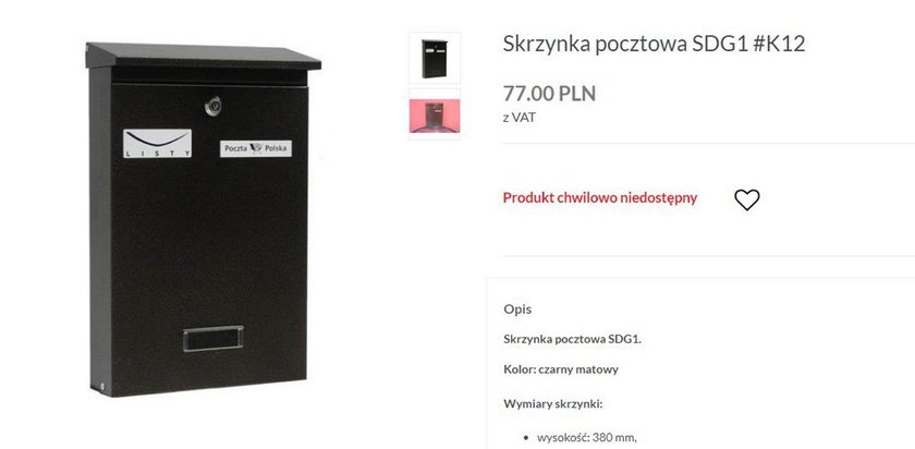 Za porządną skrzynkę trzeba zapłacić od 70 zł w górę